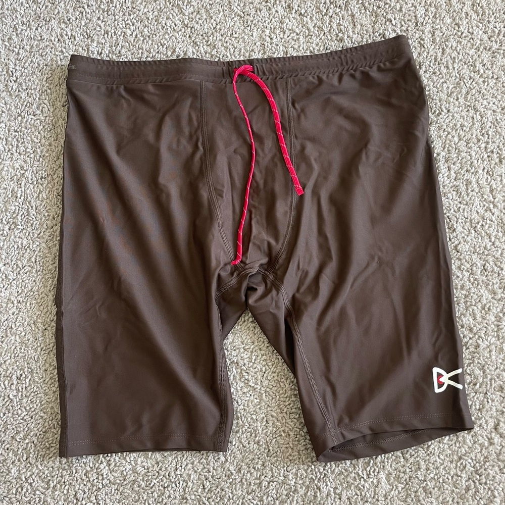District Vision 9.75in Recycled Half Tight Legging Shorts